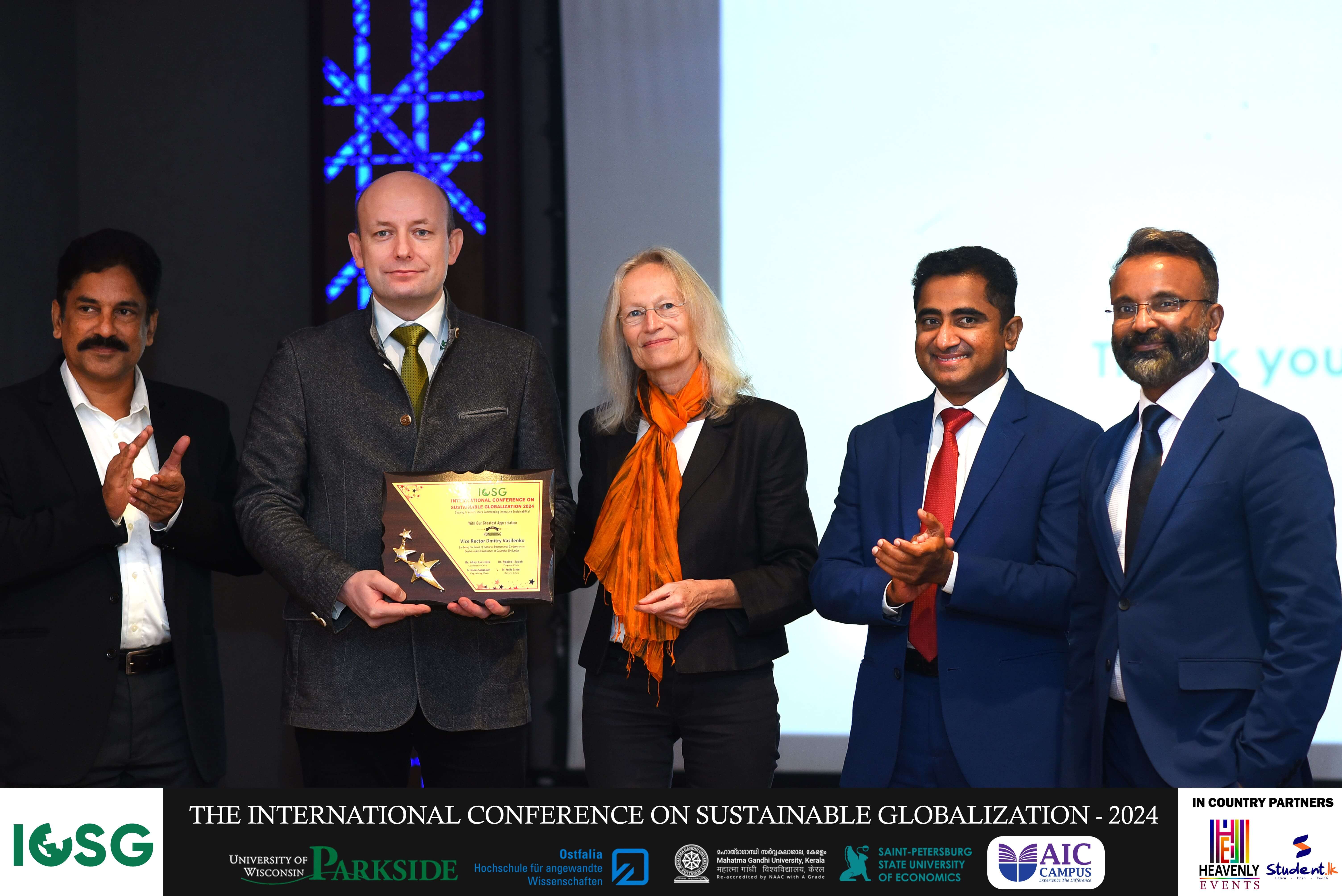 ICSG - International Conference on Sustainable Globalization